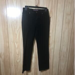 Gloria Vanderbilt Amanda Black Denim Jean 4P